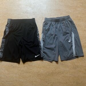 Youth Boys XL Nike Dri-fit Shorts Lot 2 pairs